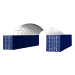 Tunnel de couverture robuste pour Conteneur 20×40 pieds – photo 1