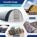 Tunnel de stockage Arcuato renforcé 9.14 x 12.19 x 4.57 Metri – photo 9