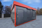 Bureau en conteneur modulaire double 29.4 m² avec services intégrés – photo 4