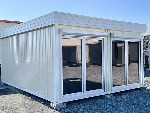 Bureau modulaire double préfabriqué 20x 20 pieds