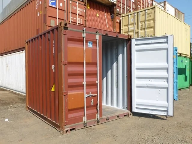 Unité de stockage professionnelle 10 pieds en acier rénové